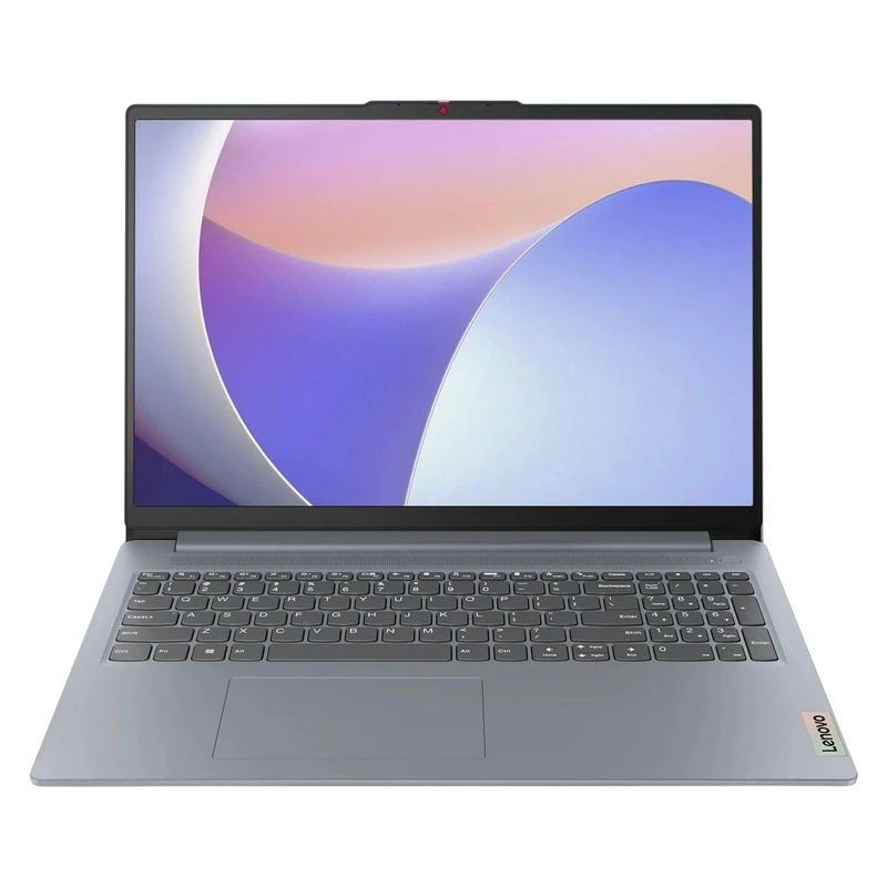 لپ‌تاپ لنوو مدل IdeaPad Slim 3 15IRU8 با پردازنده Core i3-1315U، رم LPDDR5 8GB با فرکانس 4800MHz، حافظه SSD با ظرفیت 256GB، نمایشگر 15.6 اینچ TFT با وضوح Full HD